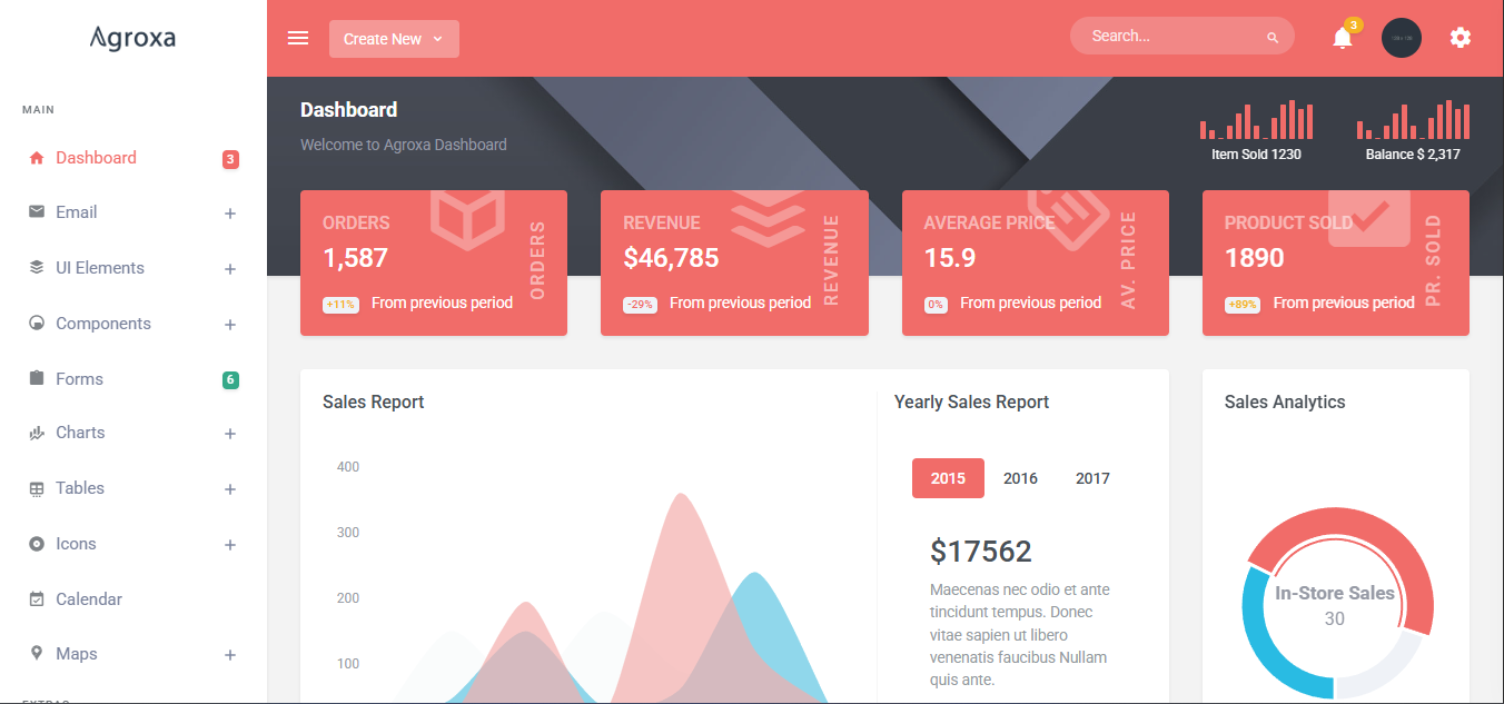 Agroxa -- Ultimate Bootstrap 5.3 Admin Dashboard Template